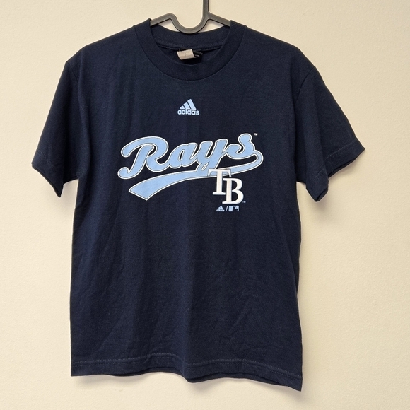 adidas Other - Adidas MLB TB Rays Youth T-shirt Navy Blue M